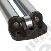 Winch Fairlead, Roller, 4-Way, Black