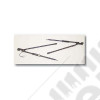 Soft Top Spreader Bar, Adjustable; 87-95 Jeep Wrangler YJ