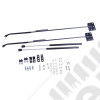 Kit de 2 vérins de capot moteur pour Jeep CJ5, CJ7, Wrangler YJ et TJ - 11252.50