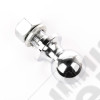 Trailer Hitch Ball, 2 Inch Ball, 1 Inch Diameter Shank, Chrome