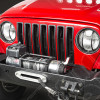 Grille Insert Kit, Black 97-06 Jeep Wrangler TJ