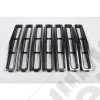 Grille Insert Kit, Black; 87-95 Jeep Wrangler YJ