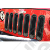 Grille Insert Kit, Black; 07-18 Jeep Wrangler JK