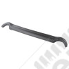 Hood Bug Deflector, Matte Black; 08-10 Jeep Compass MK