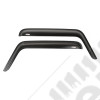 Window Visor Kit, Carbon Fiber Finish; 07-18 Jeep Wrangler JK, 2 Door