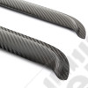 Window Visor Kit, Carbon Fiber Finish 07-18 Jeep Wrangler JK, 4 Door