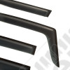 Window Visor Kit, 4-piece, Black, 15-18 Renegade BU