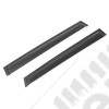 Window Visor Kit, Rear, Matte Black; 11-13 Jeep Grand Cherokee
