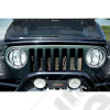 Hood Bug Deflector, Smoke; 87-06 Jeep Wrangler YJ/TJ
