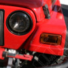 Light Cover Set, Headlight/Turn Signal, Smoke; 97-06 Wrangler TJ/LJ