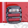 Light Cover Kit, Tail Light, Smoke; 76-06 Jeep CJ/Wrangler YJ/TJ