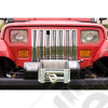 Grille Insert, Billet Style, Chrome; 87-95 Jeep Wrangler YJ