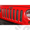 Grille Insert, Satin Stainless Steel 07-18 Jeep Wrangler JK