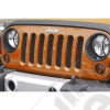 Grille Insert, Mesh, Black 07-18 Jeep Wrangler JK