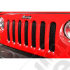 Grille Insert, Black 07-18 Jeep Wrangler JK