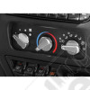 Dash Knob Kit, Climate Control, 3-Piece, Aluminum, Red; 99-06 TJ