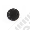 Gas Cap Door, Non-Locking, Black; 07-18 Jeep Wrangler JK