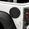 Gas Cap Door, Non-Locking, Black 07-18 Jeep Wrangler JK