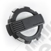 Elite Gas Cap Door, Non-Lock, Brushed, Aluminum 07-18 Wrangler JK
