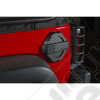 Elite Gas Cap Door, Non-Lock, Black 07-18 Jeep Wrangler JK