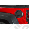 Elite Gas Cap Door, Non-Lock, Black 07-18 Jeep Wrangler JK