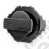 Elite Gas Cap Door, Non-Lock, Black 07-18 Jeep Wrangler JK