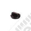 Brake Master Cylinder Cap, Black, Aluminum 97-18 Jeep Wrangler