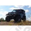 RRC Bumper, Front with Grille Guard, Black 87-06 Jeep Wrangler YJ/TJ