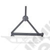 RRC Bumper Spare Tire Carrier, Rear, Black; 87-06 Jeep Wrangler YJ/TJ