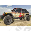 XHD Rock Sliders, Steel 07-18 Jeep Wrangler JK, 4 Door