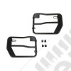 Fortis Tube Doors, Front; 07-18 JK