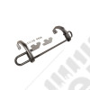 Bumper Guard, Rear, Black, Double Tube 11-18 Grand Cherokee WK