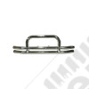 Tube Bumper, Front, 3 Inch, Stainless Steel; 55-06 Jeep