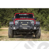 Spartacus Bumper, Front, Satin Black; 07-18 Jeep Wrangler JK