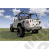 Pare chocs arrière Rugged Ridge XHD pour Jeep CJ5, CJ7, CJ8, Wrangler YJ et TJ - 11546.10 / 11546-10
