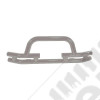 Tube Bumper, Front, 3 Inch, Titanium, Winch Ready; 76-06 CJ/Wrangler