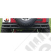 Double Tube Bumper, Rear, 3 Inch; 07-18 Jeep Wrangler JK