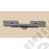 Tube Bumper, Rear, 3 Inch, Titanium, Hitch; 87-06 Jeep Wrangler YJ/TJ
