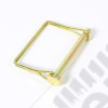 Trailer Hitch Pin, 2.5"L x 5/16"W, Square Hardwire Lock
