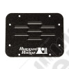 Tire Carrier Delete Plate; 07-18 Jeep Wrangler JK