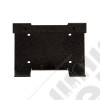 Tire Carrier Delete Plate Kit: 07-18 Jeep Wrangler JK
