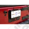 Tire Carrier Delete Plate Kit: 07-18 Jeep Wrangler JK