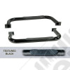 Tube Side Step Kit, Round, 3 Inch, Black; 76-86 Jeep CJ7