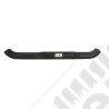 Tube Side Step Kit, Round, 3 Inch, Black; 07-18 Jeep Wrangler, 2 Door