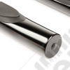 Tube Side Step Kit, Round, 3 Inch, Black 15-18 Jeep Renegade BU