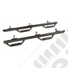 Spartan Nerf Bar Kit, Textured Black; 07-18 Jeep Wrangler JKU, 4 Door