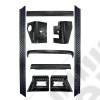 Body Armor Kit, 9 Piece; 97-06 Jeep Wrangler TJ