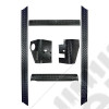 Body Armor Kit, 6 Piece; 97-06 Jeep Wrangler TJ