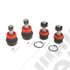 Suspension Ball Joint Kit, 4 Piece, Heavy Duty; 72-91 CJ/SJ