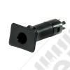 Half Door Insert Bushing, Black; 87-06 Jeep Wrangler YJ/TJ